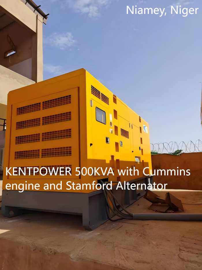 500KVA Generator Units Successfully Installed in Niger for Icebreaker Operation