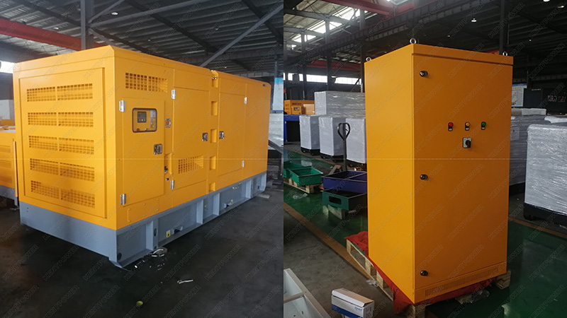 New Order!500kva Silent Gensets Shipped to South Africa